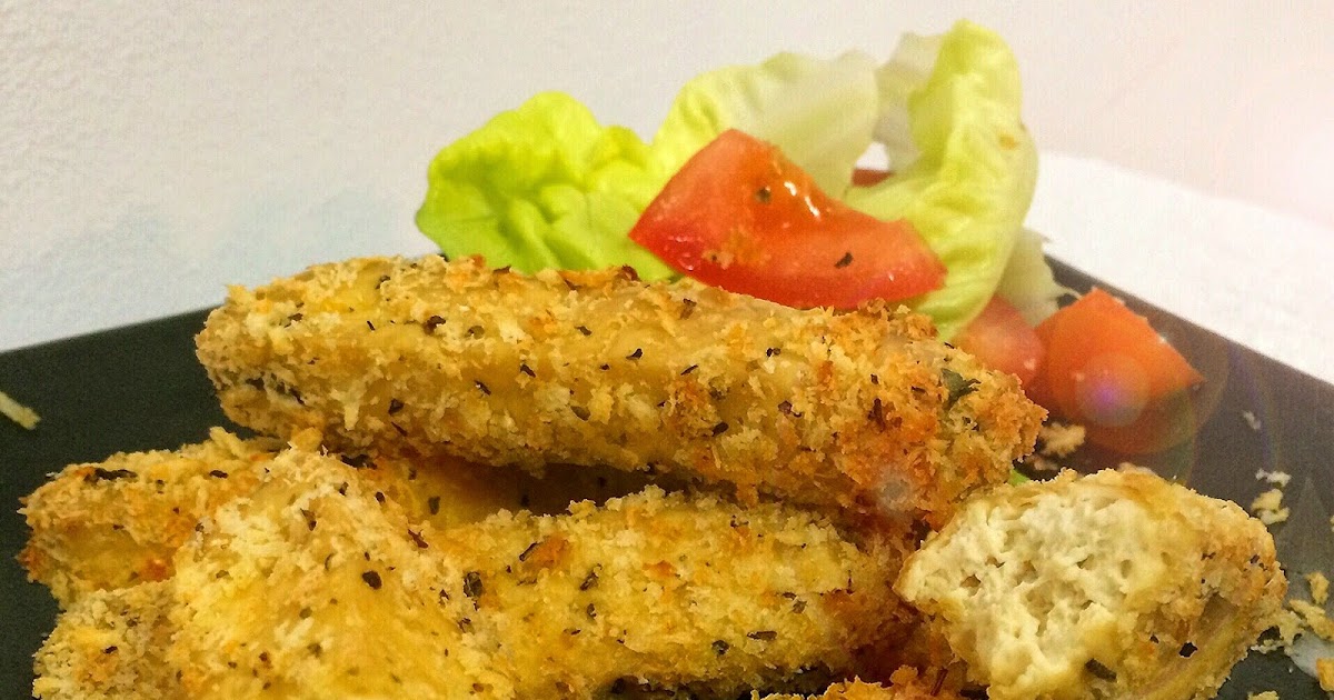 ♥ Veggie Temptation Vegan Baked Tofu Cheese Finger (Oven & Air Fryer)